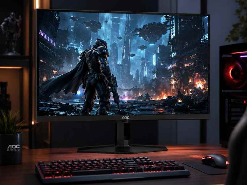 AOC Q27GAZD 27-inch 1440p QD-OLED gaming monitor with 240Hz refresh rate