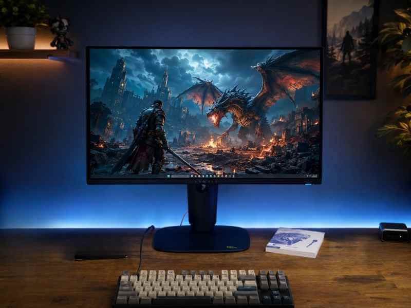 Alienware AW2725D 1440p QD-OLED gaming monitor with 280Hz refresh rate
