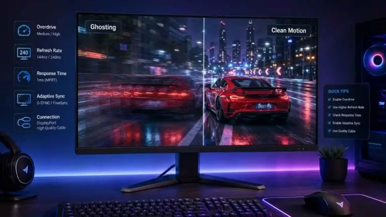 How to Fix Monitor Ghosting