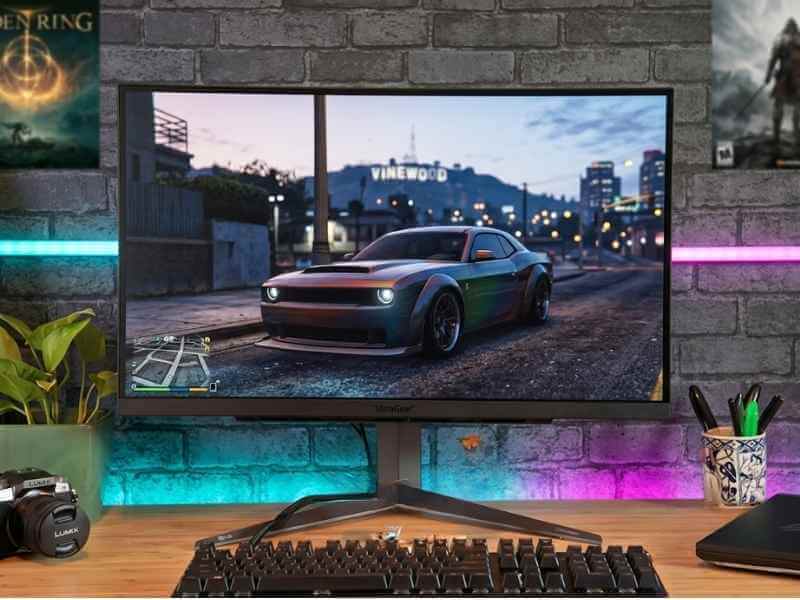LG UltraGear 27GR83Q-B 27-inch 1440p IPS gaming monitor with 240Hz refresh rate