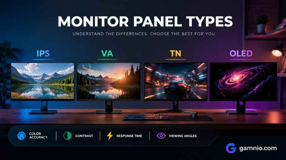 Monitor Panel Types Explained: IPS vs VA vs TN vs OLED: Which Is Best?