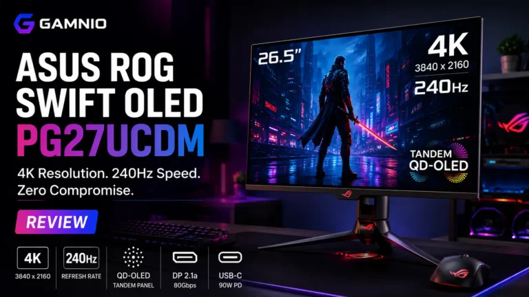 ASUS ROG Swift OLED PG27UCDM Review